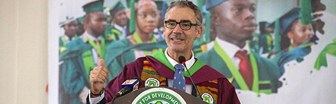 Bruno González-Zorn doctor honoris causa por la University for Development Studies de Ghana